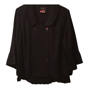 ✨ Sweet Suit Navy Blue Skirt Set – Size 18W ✨